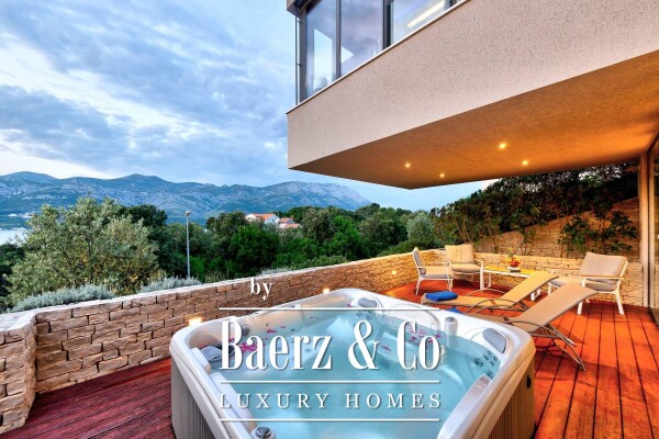 photo 63 Korčula, luxurious modern villa with sea view, unique offer