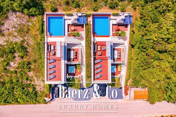 photo 4 Korčula, luxurious modern twin villas with sea view, unique offer