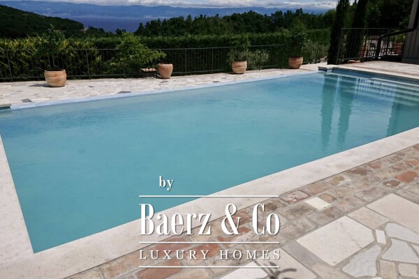 photo 12 Brseč - a beautiful luxury villa with a pool and a panoramic view of the sea