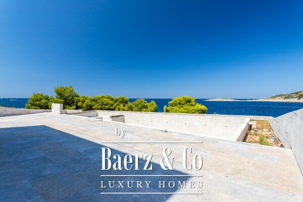 photo 20 Rogoznica, Ražanj, luxury villa under construction in a unique location, first row to the sea