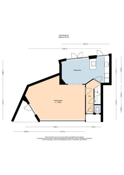 Floor Plan 6 - Veerstraat 54