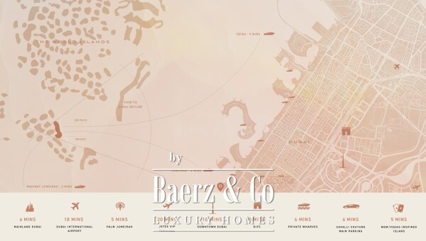 Floor Plan 1 - Exclusive 5 Bedroom Amali Island Villa on World Islands, Dubai