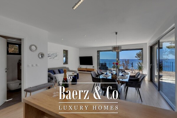 photo 5 Makarska, a modern villa of rustic Dalmatian charm with a sea view