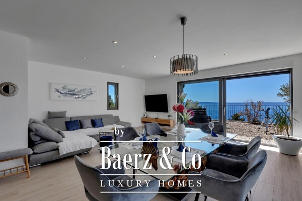 photo 8 Makarska, a modern villa of rustic Dalmatian charm with a sea view