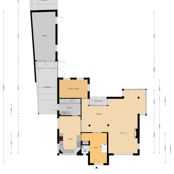 Floor Plan 1 - De Markerichter 70
