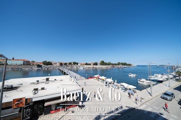 photo 1 Zadar, Branimirova obala, three-room apartment with sea view in an excellent location