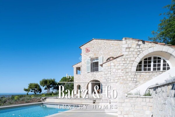 photo 1 Renovated Bastide with Panoramic Coastal Views