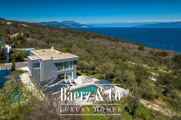 photo 1 Labin, Ravni - exclusive villa with panoramic sea view