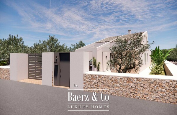 photo 4 A CUSTOM-MADE PARADISE: LUXURY VILLA PROJECT WITH POOL IN SA CALETA, CIUTADELLA, MENORCA