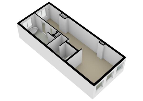 Floor Plan 8 - Prinsengracht 845