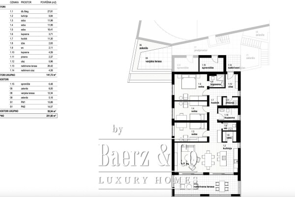 photo 13 Kostrena, NEW BUILD, luxurious two-level four-bedroom apartment with sea view, swimming pool