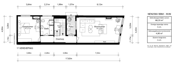 Floor Plan 2 - Herengracht 423