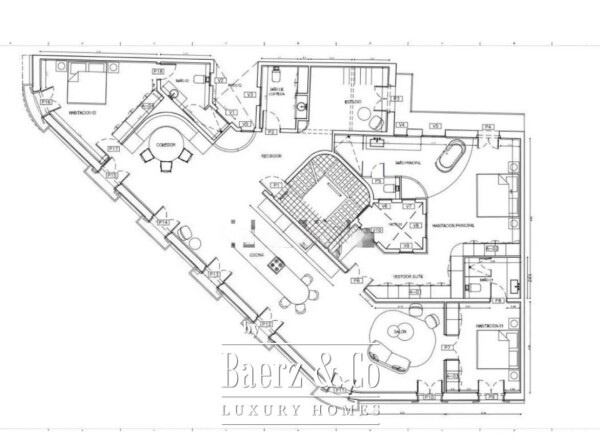 Floor Plan 1 - Calle de la Diputació, Eixample 