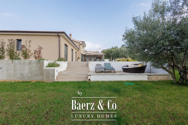 photo 15 Istria, Kaštelir, Labinci, Modern villa in Istrian style with panoramic sea view