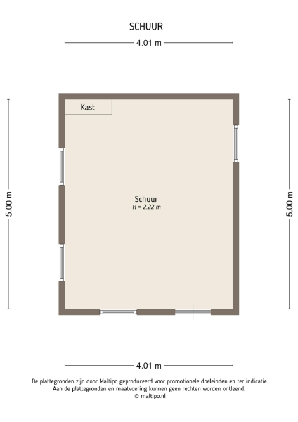 Floor Plan 5 - Kerkstraat 12