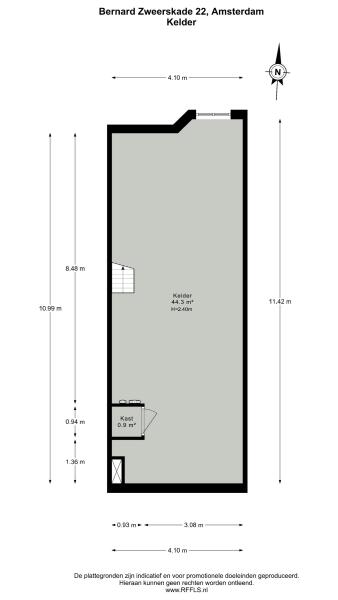 Floor Plan 3 - Bernard Zweerskade 22