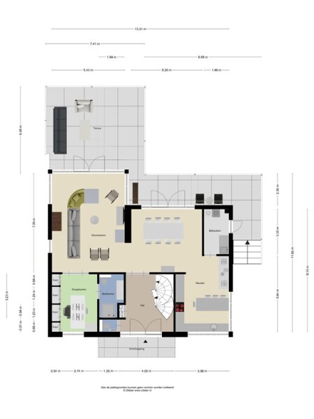 Floor Plan 1 - Ribeslaan 12