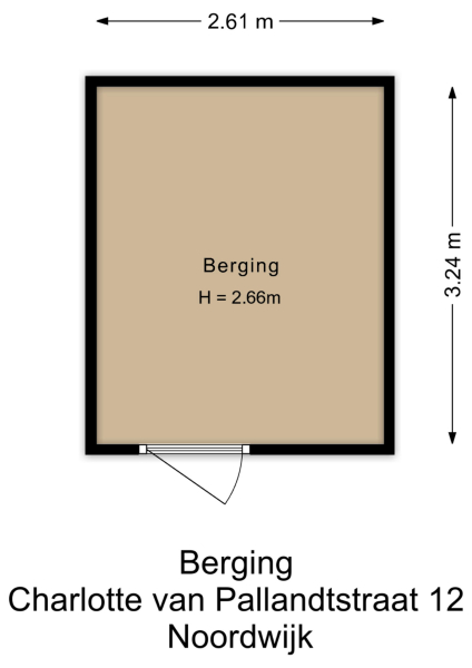 Floor Plan 2 - Charlotte van Pallandtstraat 12