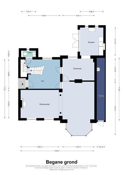 Floor Plan 1 - Andersonweg 9