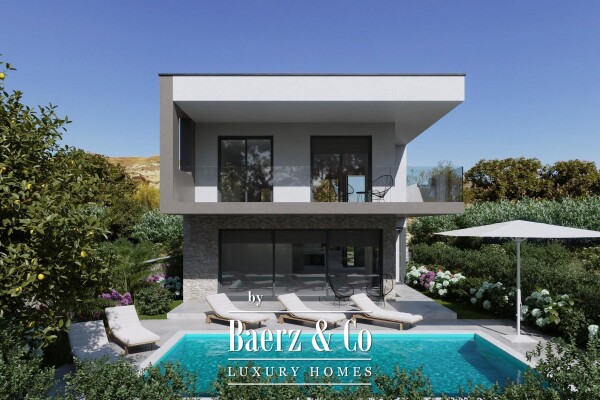 photo 3 Murter - Newly built villa first row to the sea