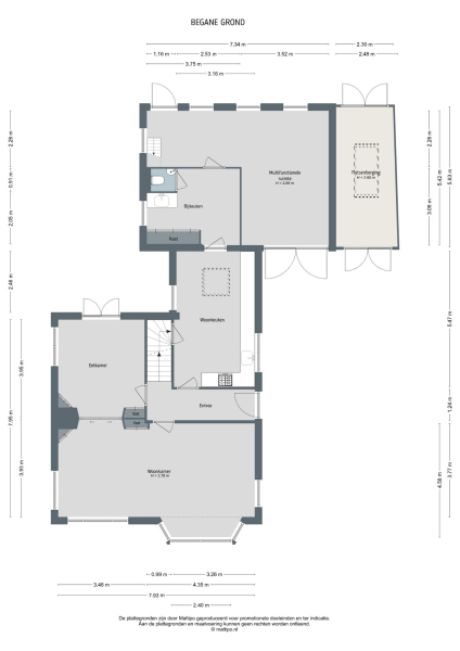 Floor Plan 1 - Koningin Wilhelminaweg 59