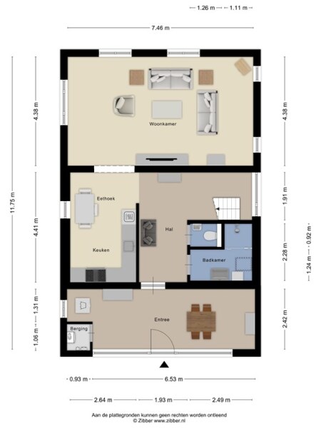 Floor Plan 1 - Rijnbandijk 113