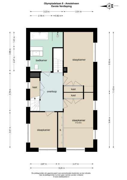 Floor Plan 5 - Olympiadelaan 8