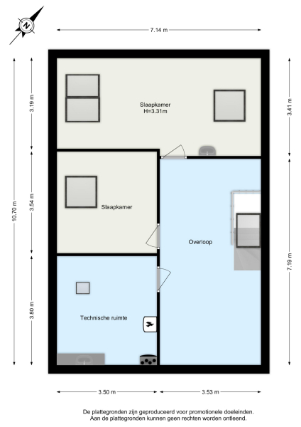 Floor Plan 5 - Lijsterlaan 2 b