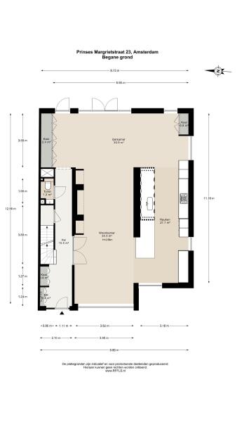 Floor Plan 1 - Prinses Margrietstraat 23