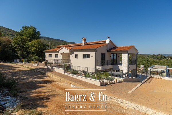 photo 10 Labin, Drenje, modern villa with pool and open sea view